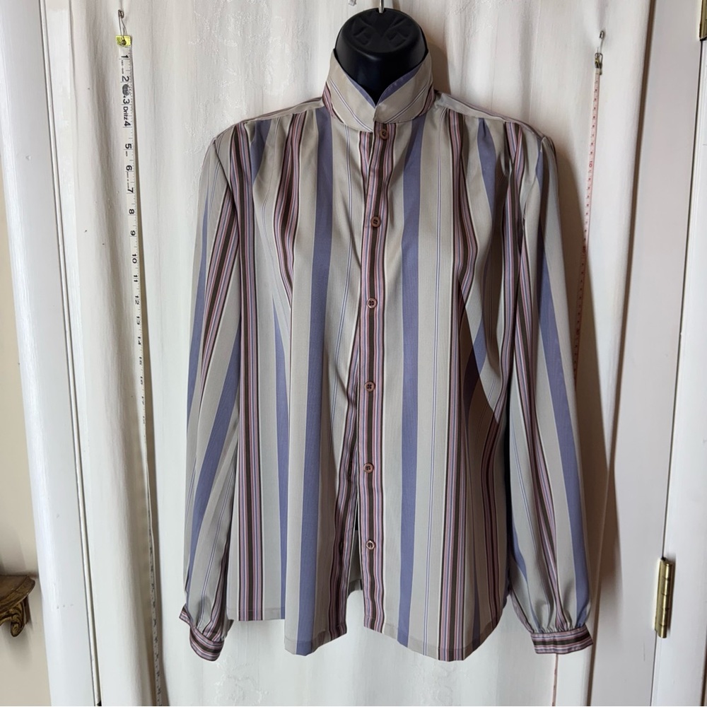 Vintage Copperfield Striped Blouse